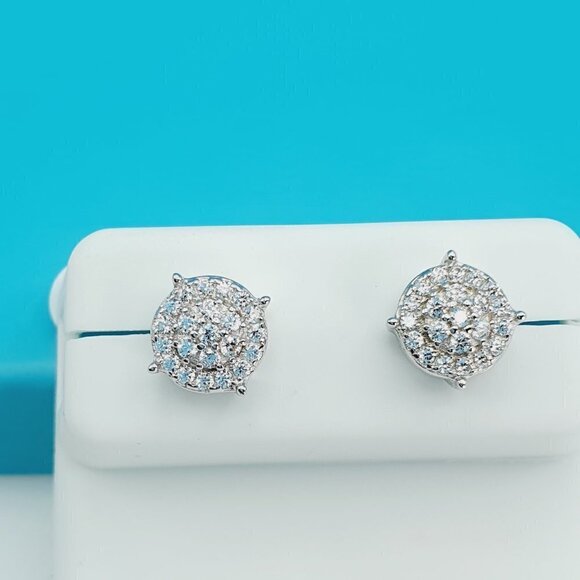 "925 Sterling Silver CZ Beautiful Earrings for Women, 1USPAR4177 - Picture 5 of 11